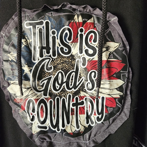 UPCYCLED Hoodie Dress Sz S-L - Picture 2 of 3